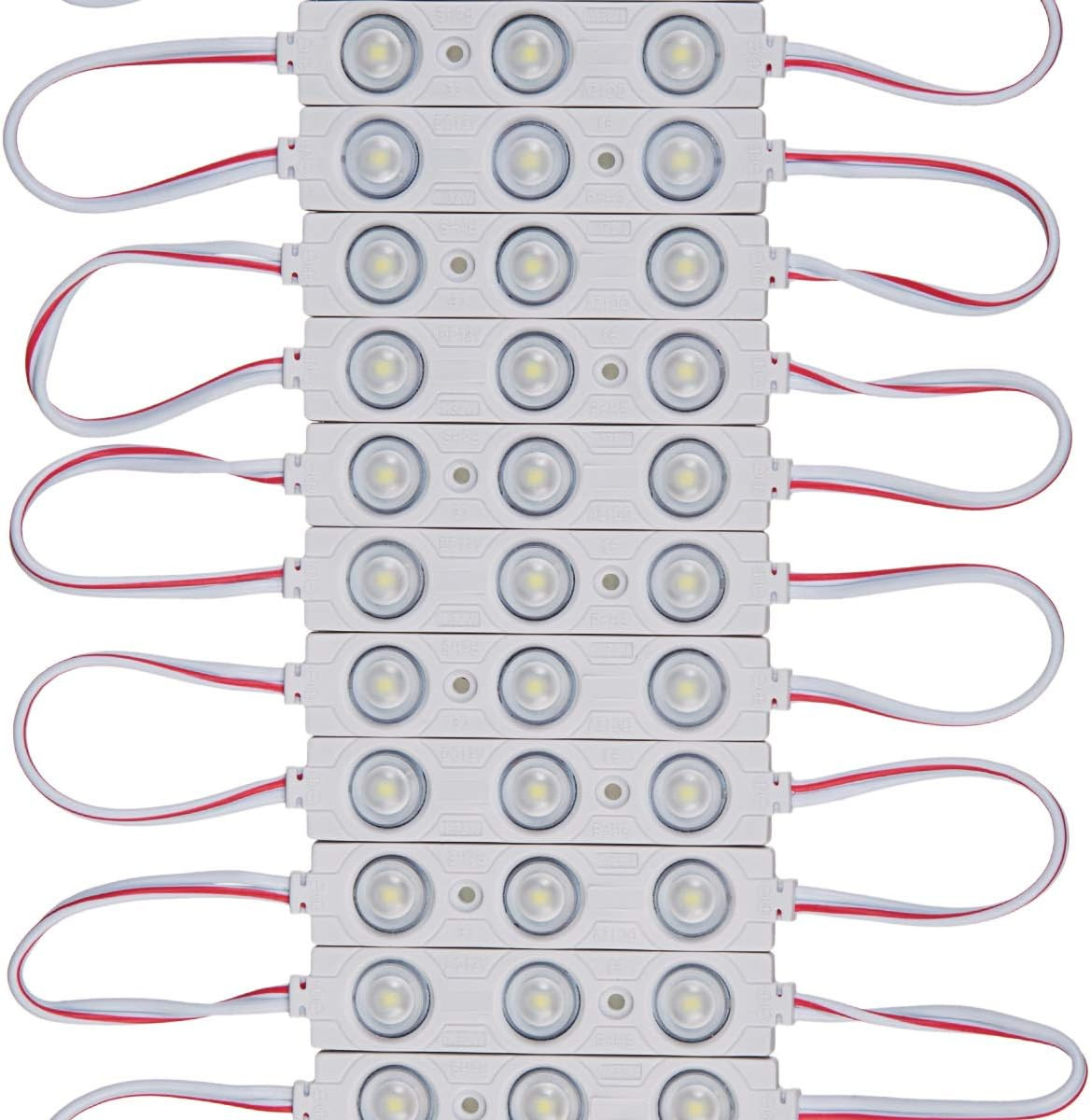 LED Module DC12V Cool White 10000K 1.32W Module Strip Light for Letter Advertisi