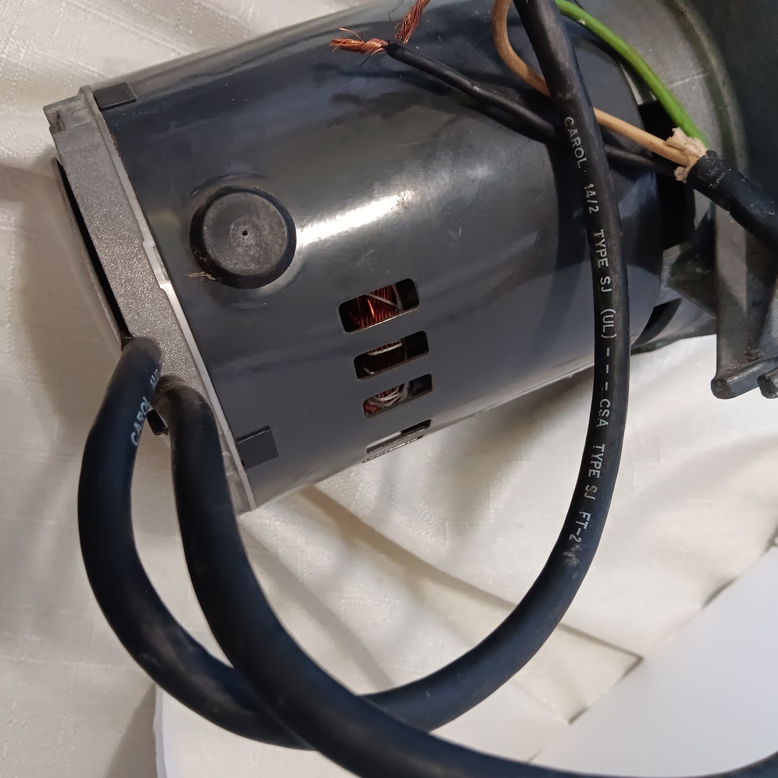 Dayton 5K934C Gearmotor 1/4 HP 115V 12 RPM 144:1 Reversible UNTESTED Parts