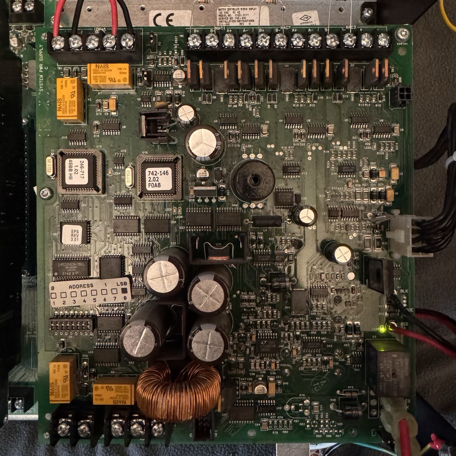 Simplex 566-071 4100-5111 4100U/ES System Power Supply SPS Board TESTED UPGRADED