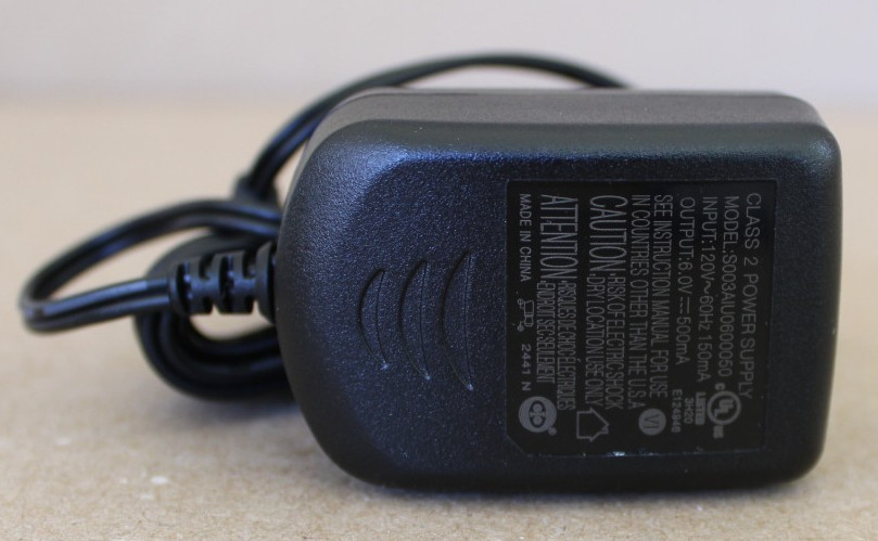 Sloan SFP6 / 0362006 – Plug-In Adapter 110VAC/6VDC