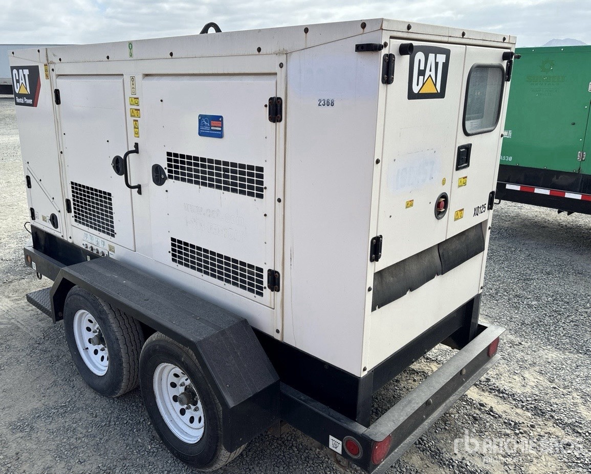 2023 CAT XQ125 100KW DIESEL GENERATOR ! LOW HOUR MACHINE FREE SHIPPING!!!