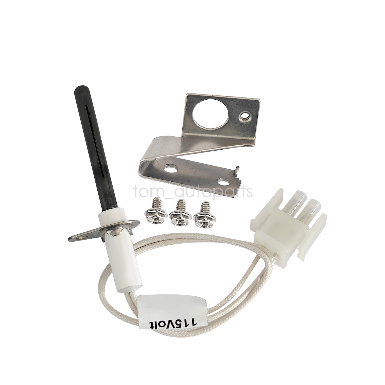 New Furnace Hot Surface Ignitors Kit W/ Plug Replaceable For Nordyne 903110A