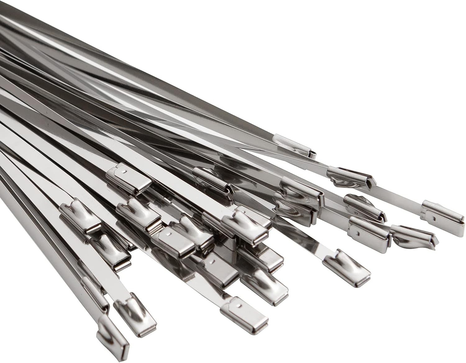 Metal Zip Ties 11.8 in Chain Link fence Ties Heavy Duty Stainless Steel Wire…