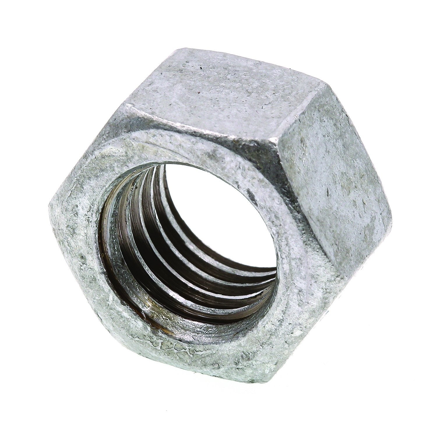 Finished Hex Nuts 5/8″-11 A563 Grade A Hot Dip Galvanized Steel – 50 Pack