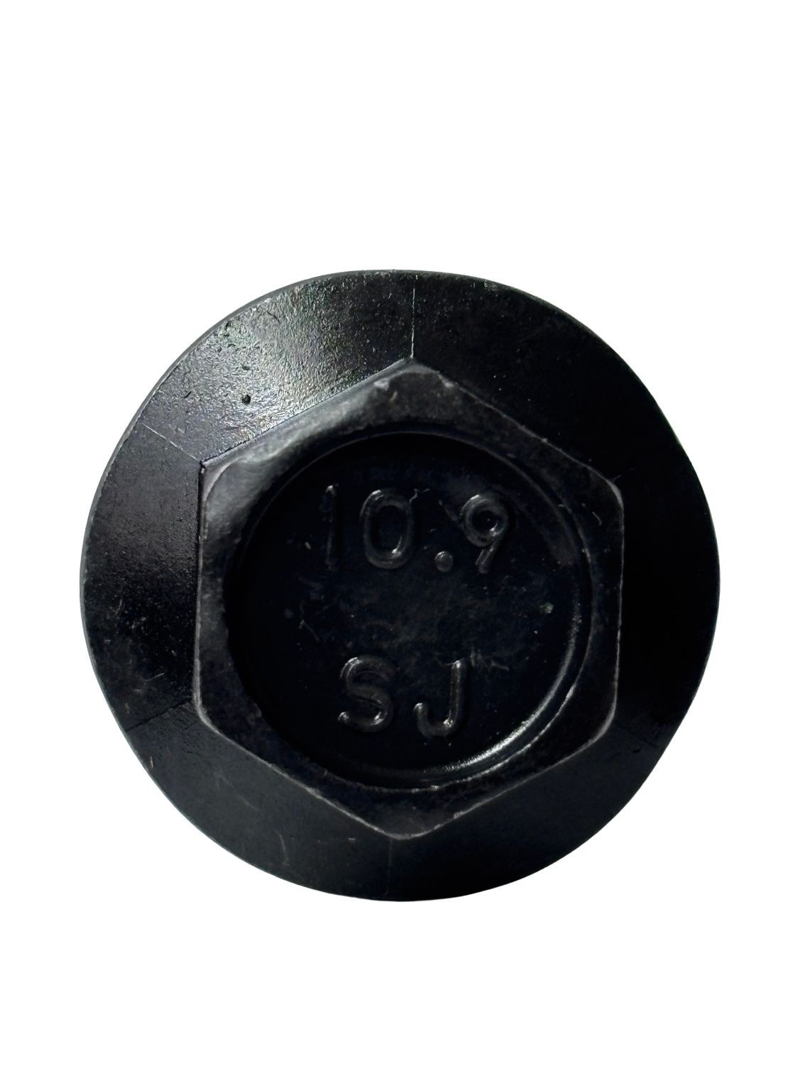 25 pcs M12-1.75×50 Hex Flange Frame Bolt Class 10.9 DIN 6921 Zinc Phosphate Oil