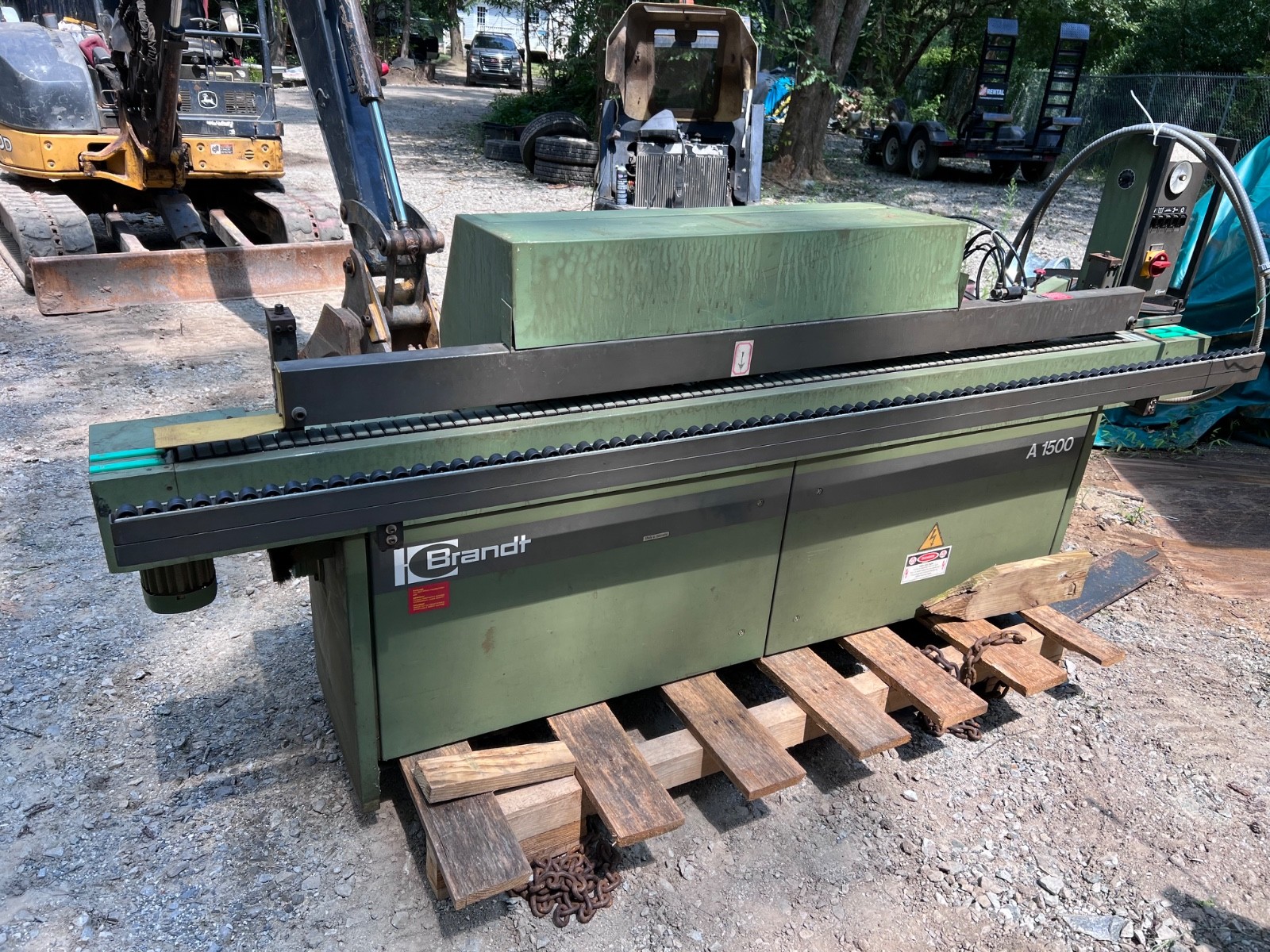 110V Woodworking Edge Bander Edge Banding Machine for Straight and Curved Edges