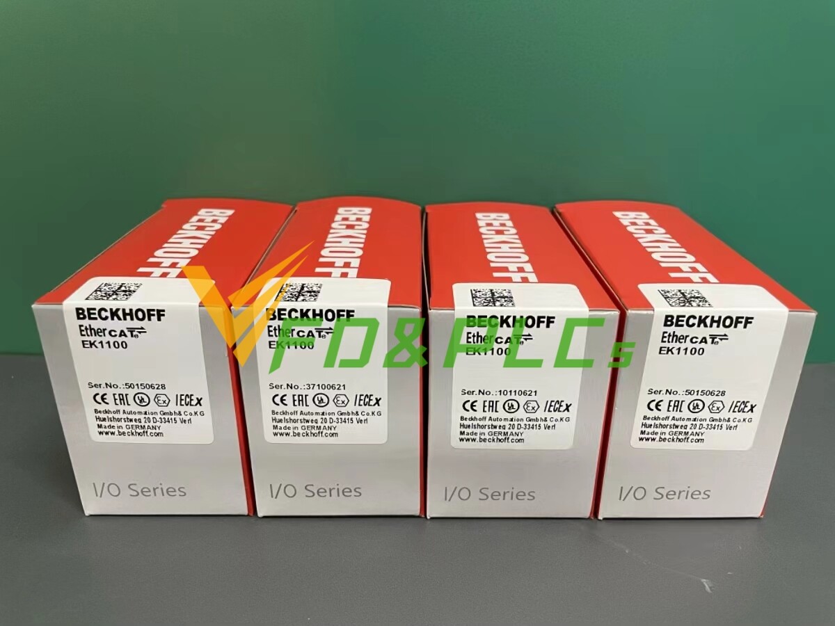 New In Box BECKHOFF EK1100 Ether CAT Terminals 2 Years Warranty