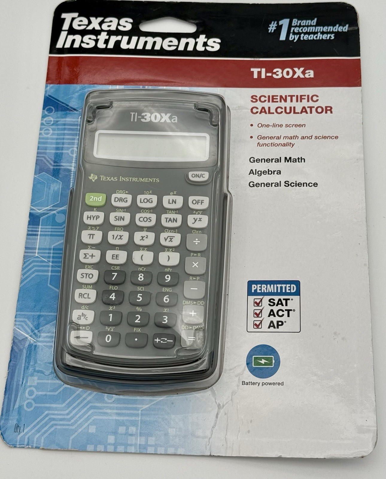 Texas Instruments TI-30Xa Scientific Calculator
