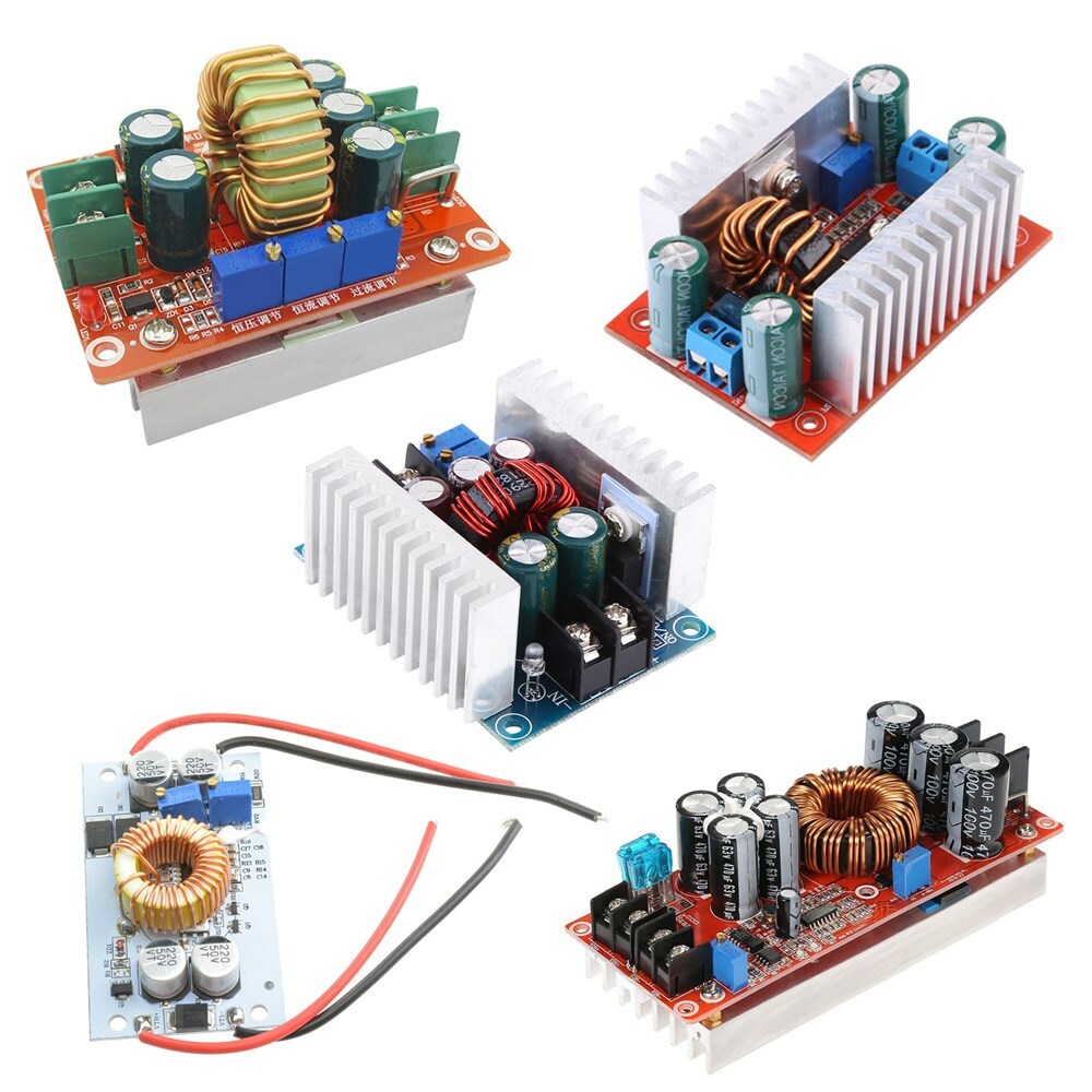 10/12/15/20A 150/250/300/400/1200W DC-DC Converter Buck Boost Step up Step down