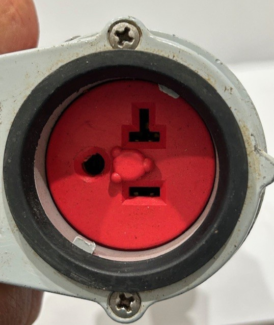 Appleton ECCL2023 20 AMP/125 VAC Cord Connector and Appleton ECP-2023 Plug
