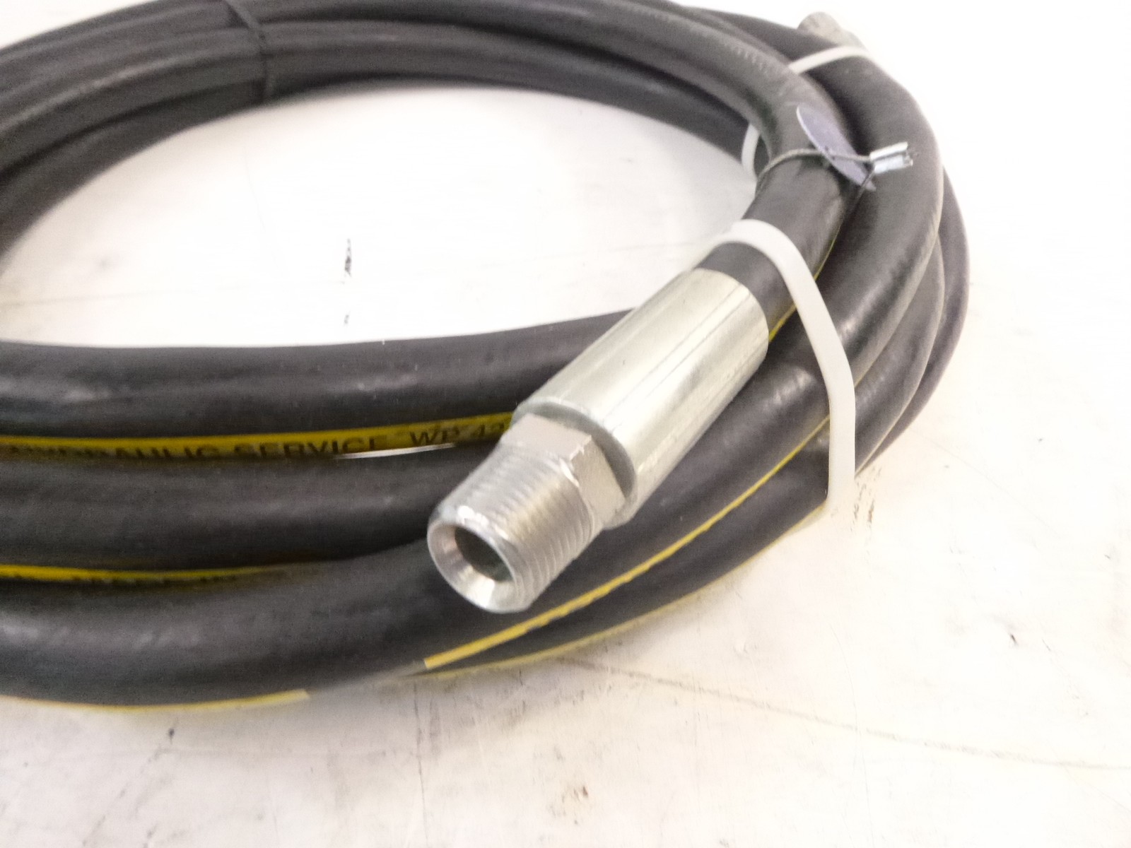 20′ Dunlop Hiflex Waterblast 10 Hydraulic Hose 1/2″ Max WP 10000psi 700 Bar