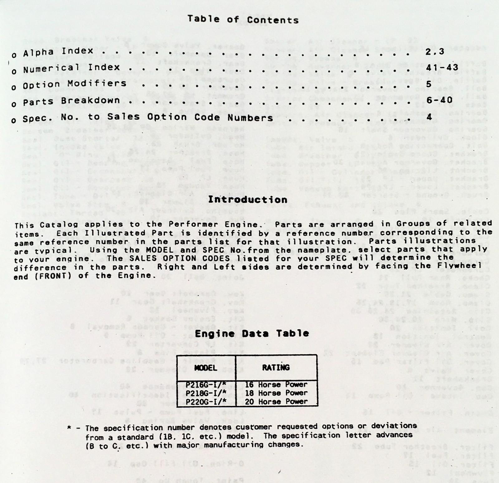 Lot Onan P216 P218 P220 Engine Service Parts Repair Manual Overhaul Shop Book