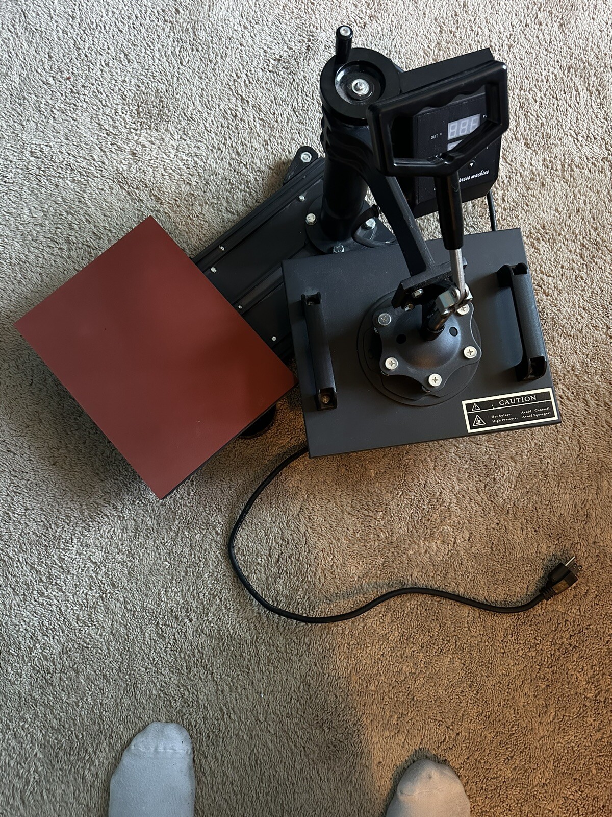 Heat Press + Vinyl + Blank Tees