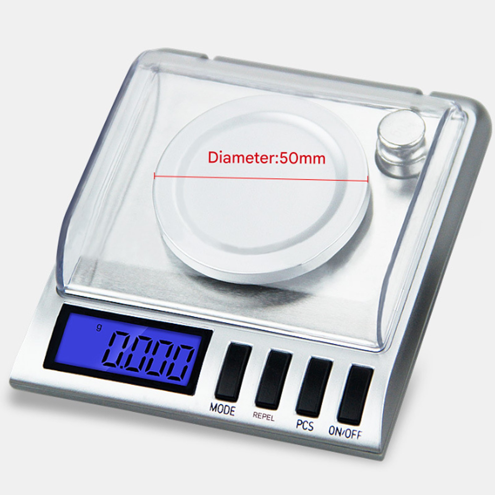 Smart Weigh 20g x 0.001 grams, High Precision Milligram Scale