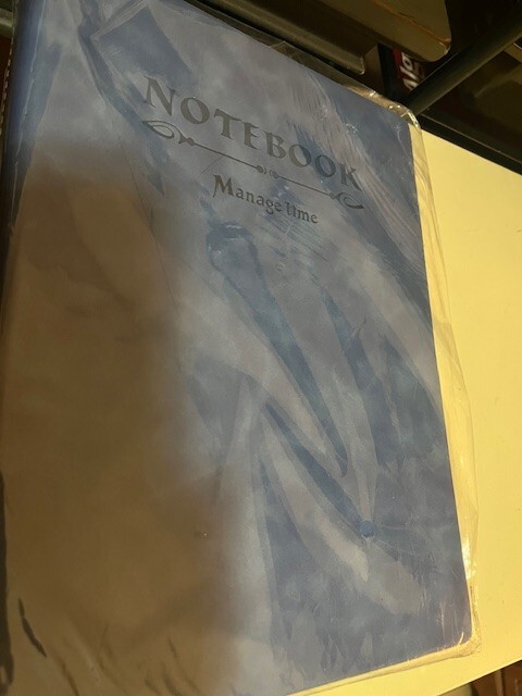 1pc, A4 Super Large Notebook, 180 Sheets/360 Pages, High-Quality Journal Blue