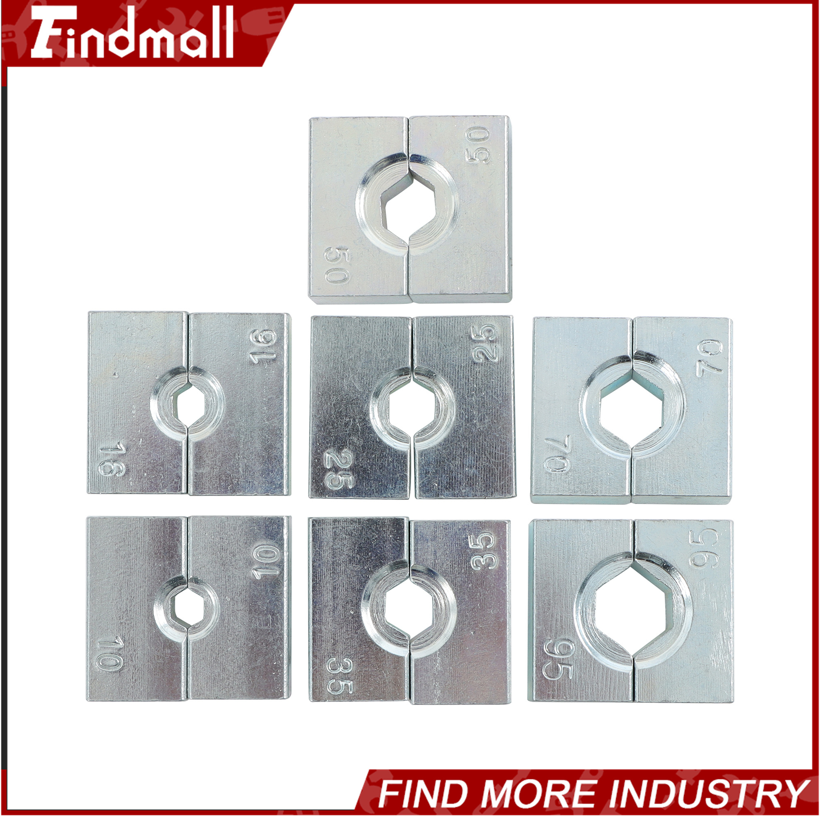 Findmall YQK-120 12T Hydraulic Wire Crimping Tool Cable Lug Terminal Crimper