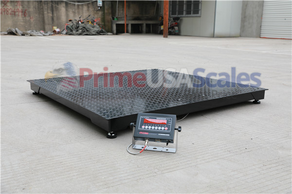5 Year Warranty NTEP 5000 lb 4×4 Pallet Floor Scale Indicator Legal 4 Trade
