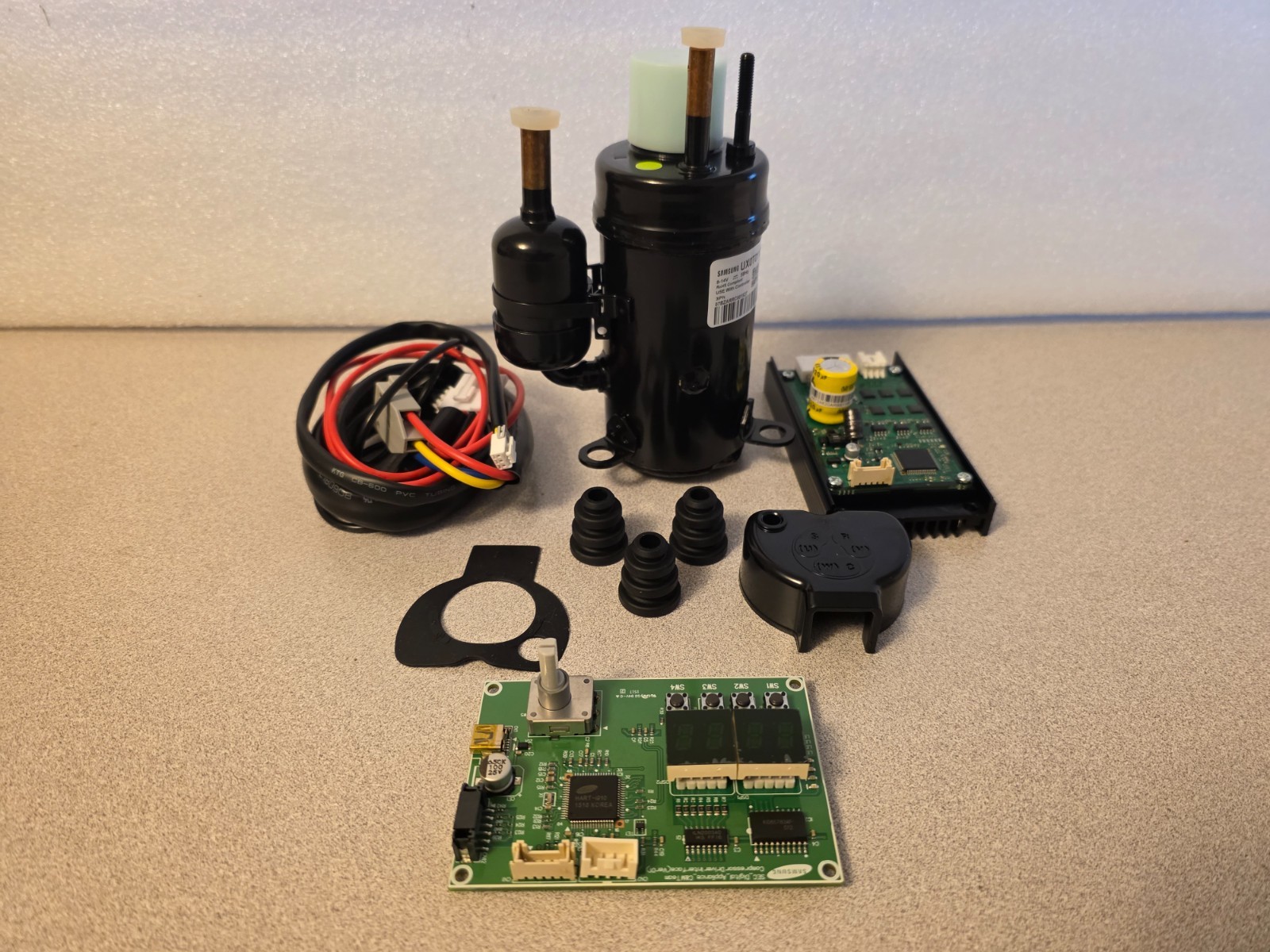 Mini rotary compressor Samsung 24V DC Driver/Controller & Speed board included