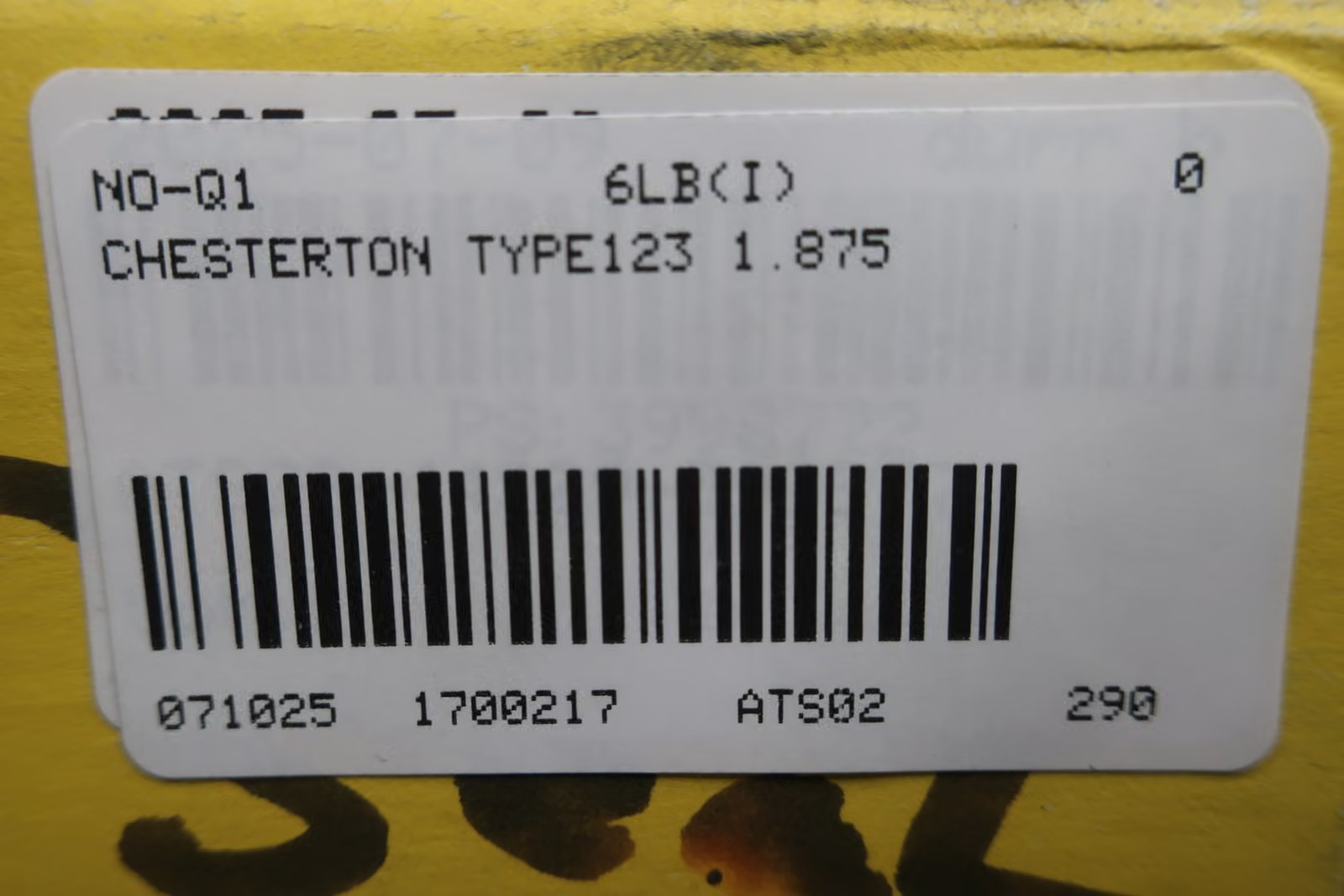 Chesterton 123-15 Mechanical Seal 1.875in
