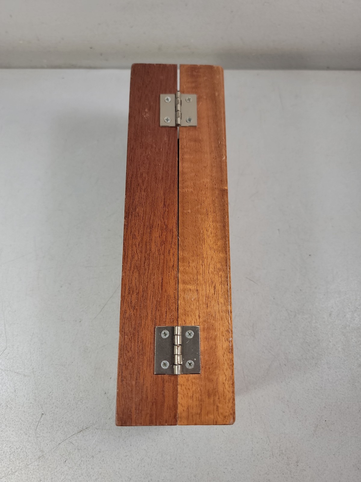 Vtg Ametek LO-5 Force Test Meter Ounces – With Wooden Case – Untested