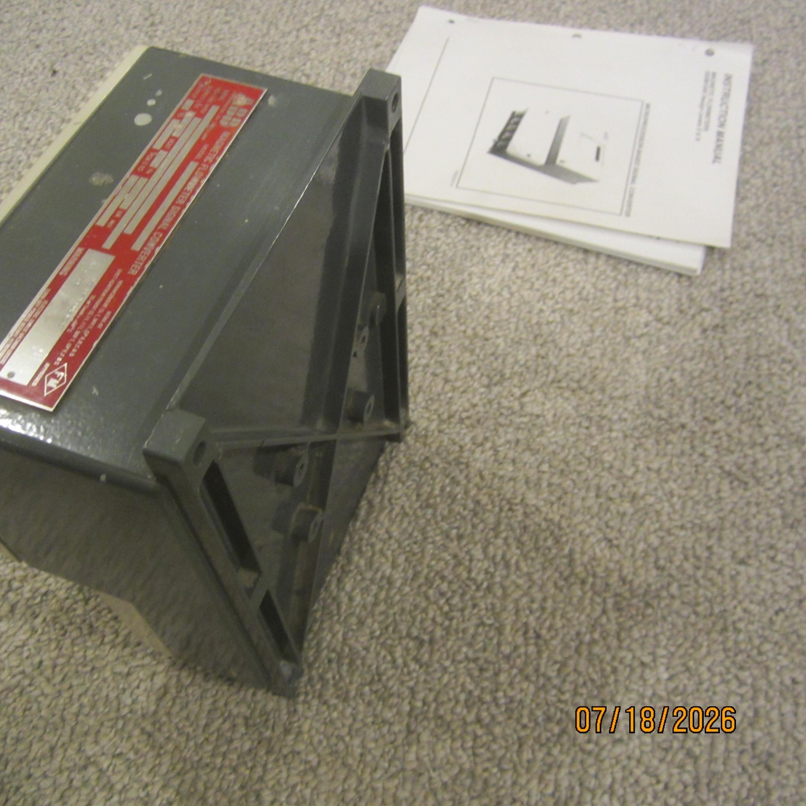 ABB 50XM13DXKD10AABC229 Magnetic Flowmeter Signal Converter 120V 4-20mA WORKING