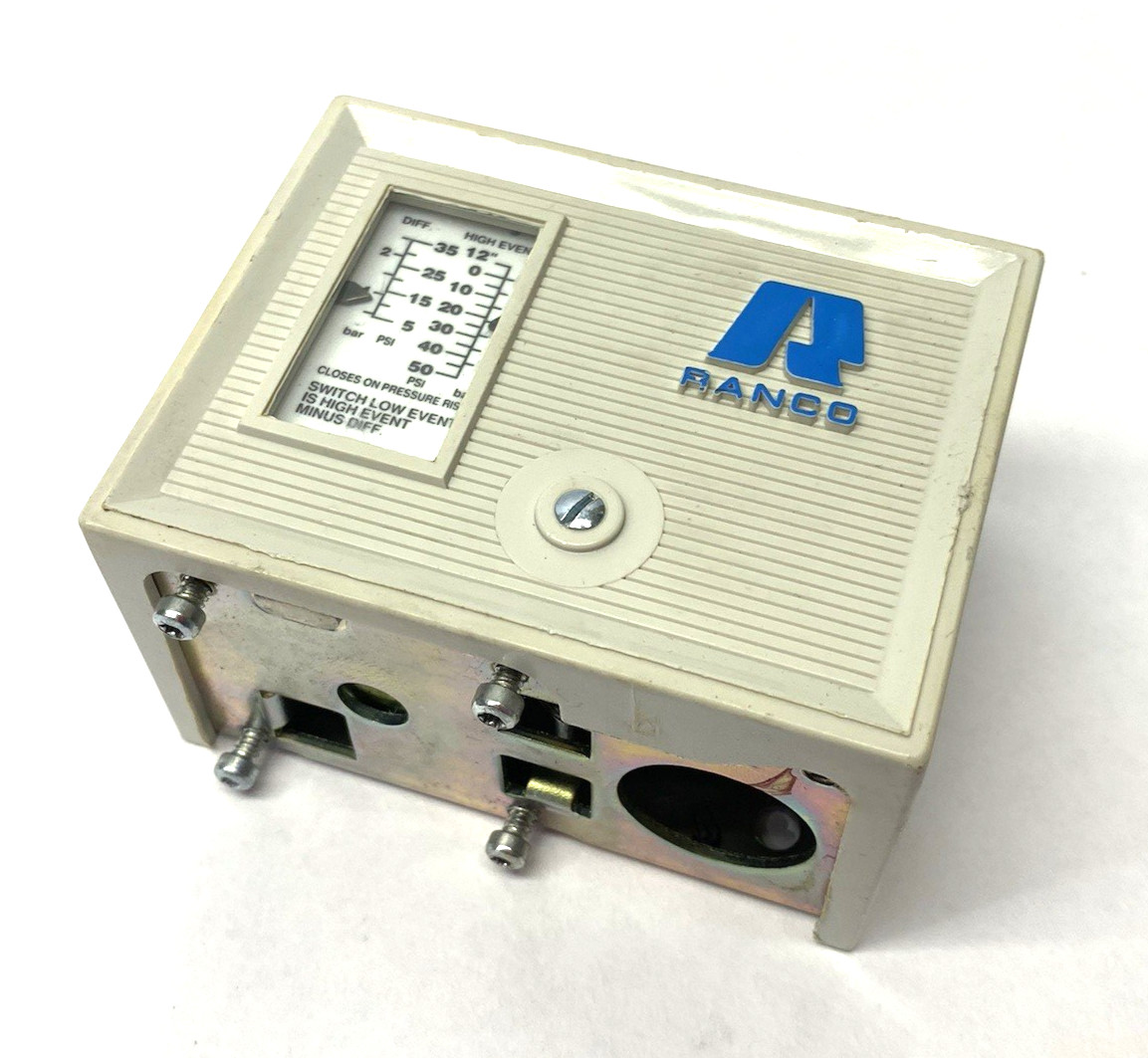 Ranco O10-1402 Pressure Control Unit, Opens Low MISSING COPPER CAPILLARY COIL