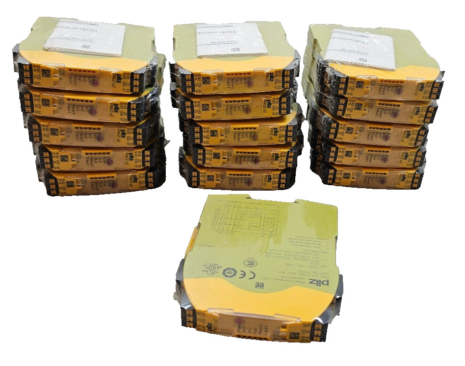 Qty 1 New Pilz PNOZ S2 (751102) Safety Relay C 24V DC 3n/o 1n/C 2W – USA Ship