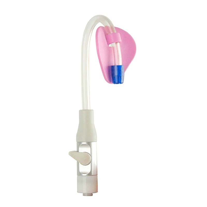 50pcs/Bag Dental Suction Tube Holder Tube Saliva Ejector HVE Tube Positioner