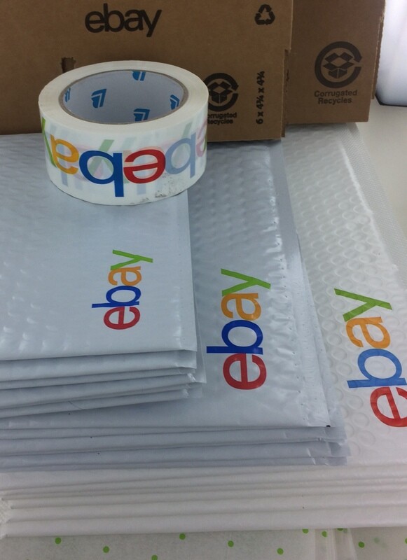 eBay Shipping Supplies Starter Kit – Boxes, Padded Envelopes, Shipping Tape Lot