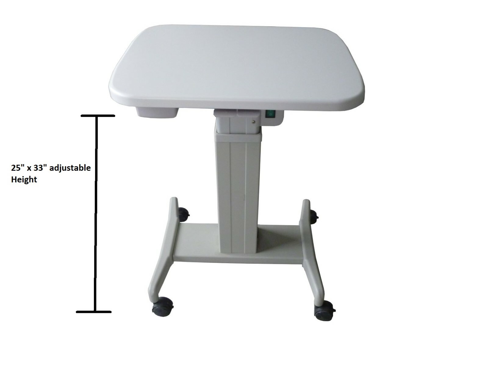 Optical Motorized Power table Ophthalmic Adjustable Instrument Table 23″ x 18″