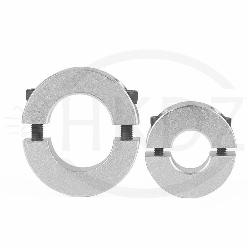 Aluminium Clamp Separate Collar Lock Limit Ring Fixing Shaft Diameter 16mm -95mm