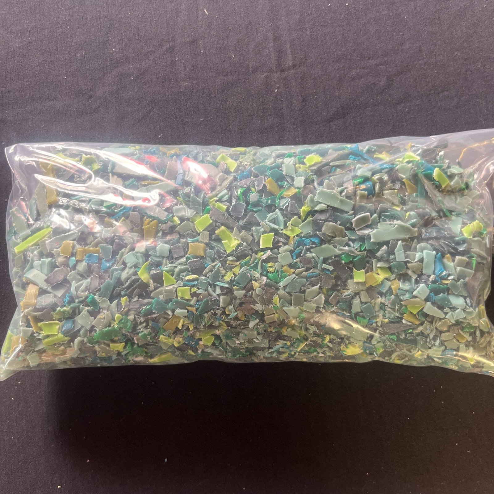 Shredded (Coarse) Recycled Low Density Polyethylene (LDPE #4) 1 kg