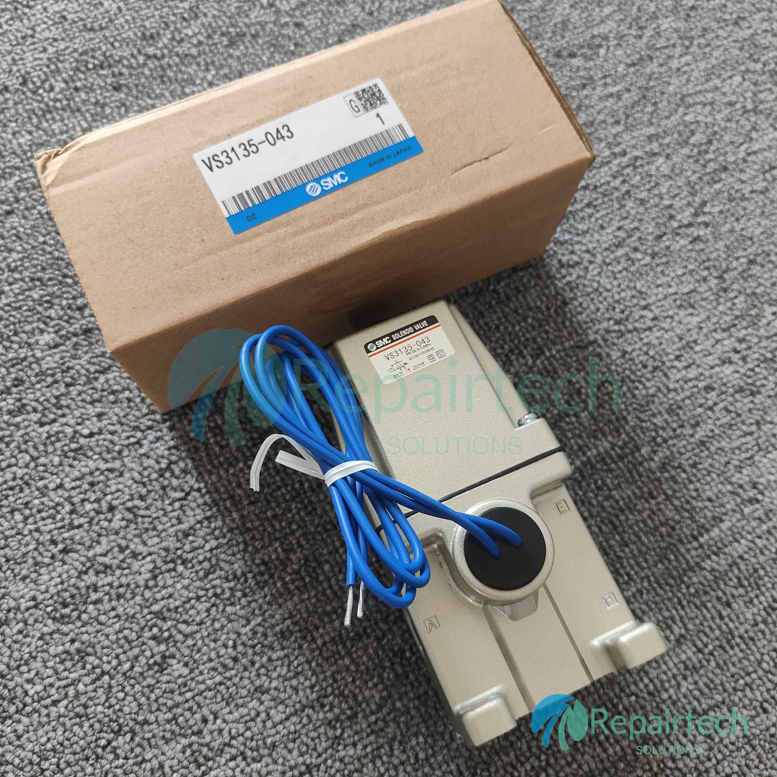 Brand 1Pcs VS3135-043 Fit SMC solenoid valve AC110V 50/60Hz,AC100-110V 50Hz