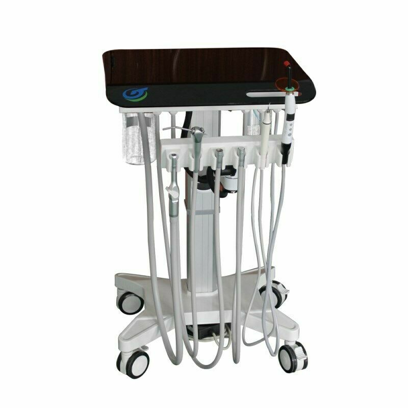 Dental Mobile Treatment Unit System Adjustable Delivery Cart GU-P302S 4 Hole US