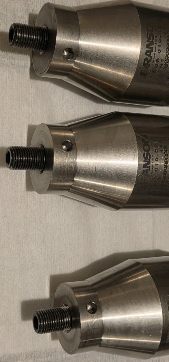Branson 306-019-021 Ultrasonic Horn Ultrasonics Corp Three Units