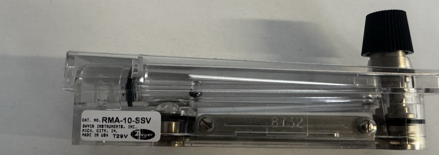 Dwyer Rate-Master Flowmeter RMA-10-SSV -Unused/Original Box-