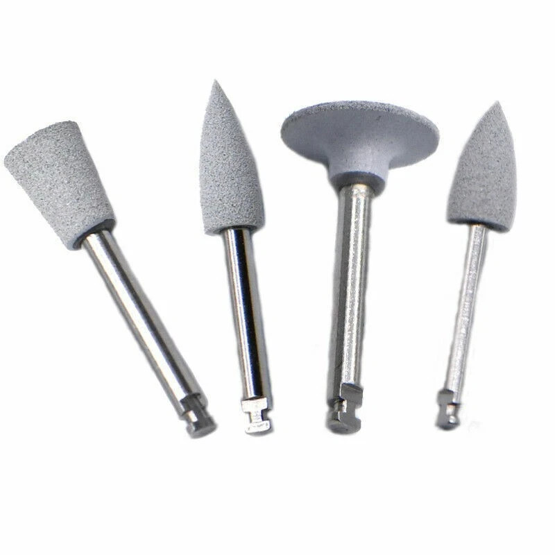 1-100 Pc Dental Low-speed Composite Polishing Grinding Silicone Rubber Point Bur