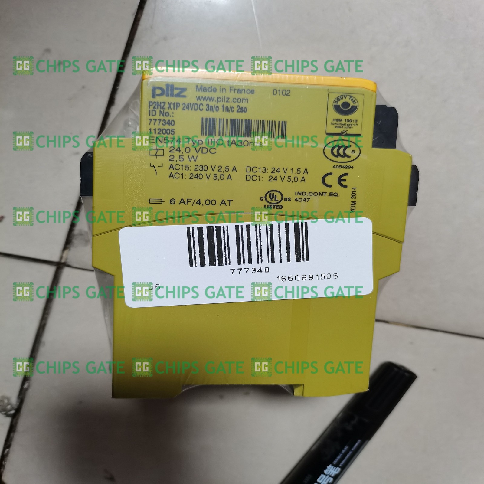 PILZ P2HZ X1P 777340 Safety Relay, New Sealed!