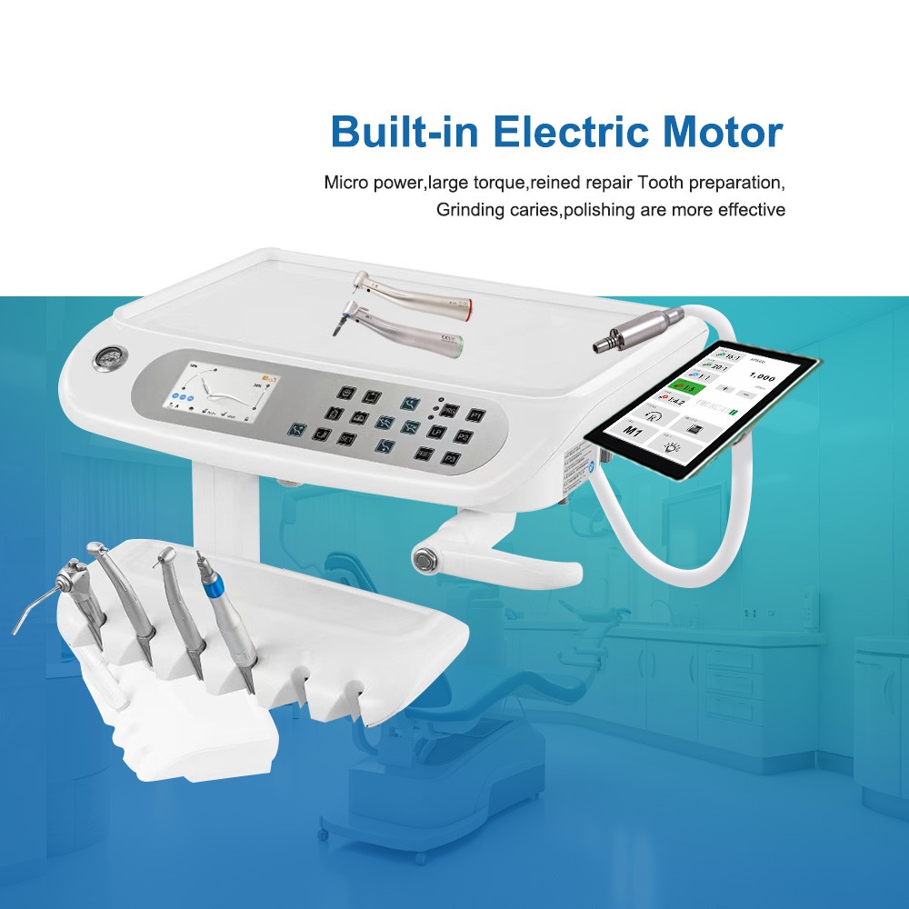 Dental Electric Motror Large Torque Built-in Type Brushless Fiber Optic Motor