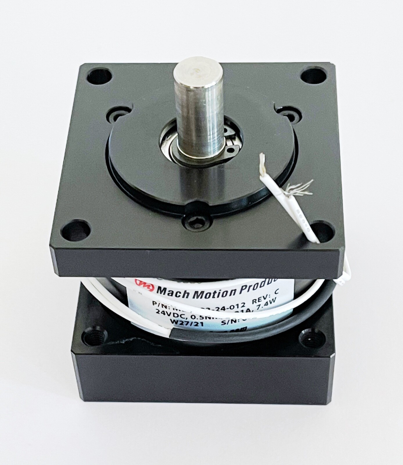 MACH MOTION NEMA 23 Front Brake Stepper Servo Motor 3/8″ Shaft MBC023-24-012