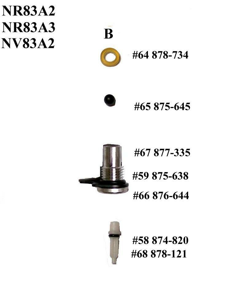 CoFast® High Quality Trigger Valve Assembly B for Aftermarket Hitachi NR83A2