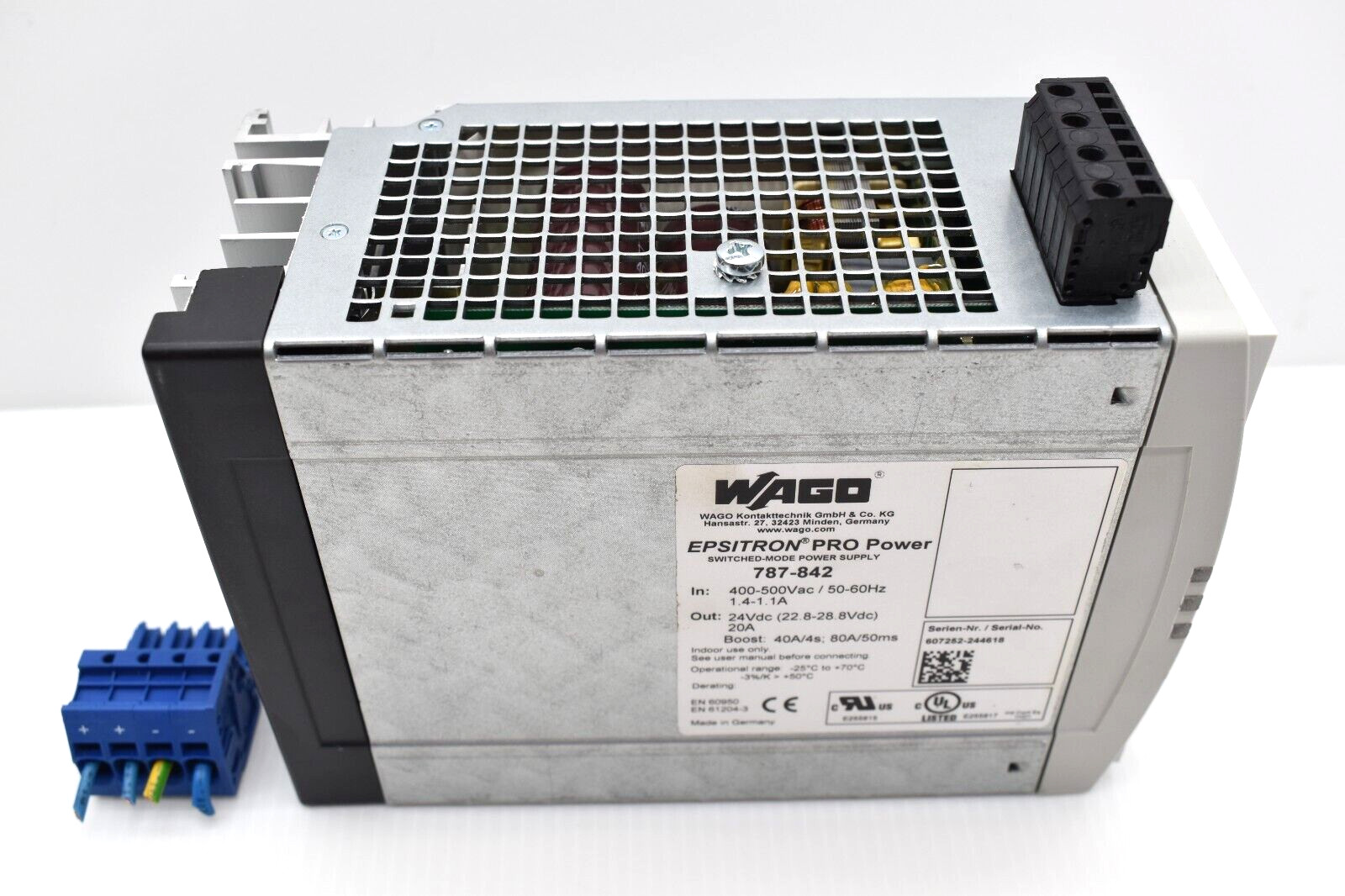 Wago Epsitron 787-842 Pro Power Supply