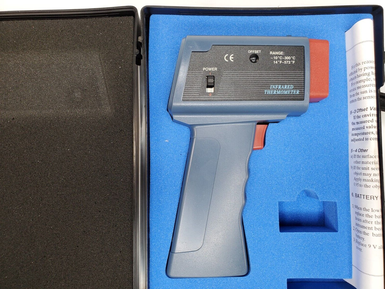 Tenma 72-6748 Handheld Infrared Thermometer -10°C-300°C 14°F-572°F