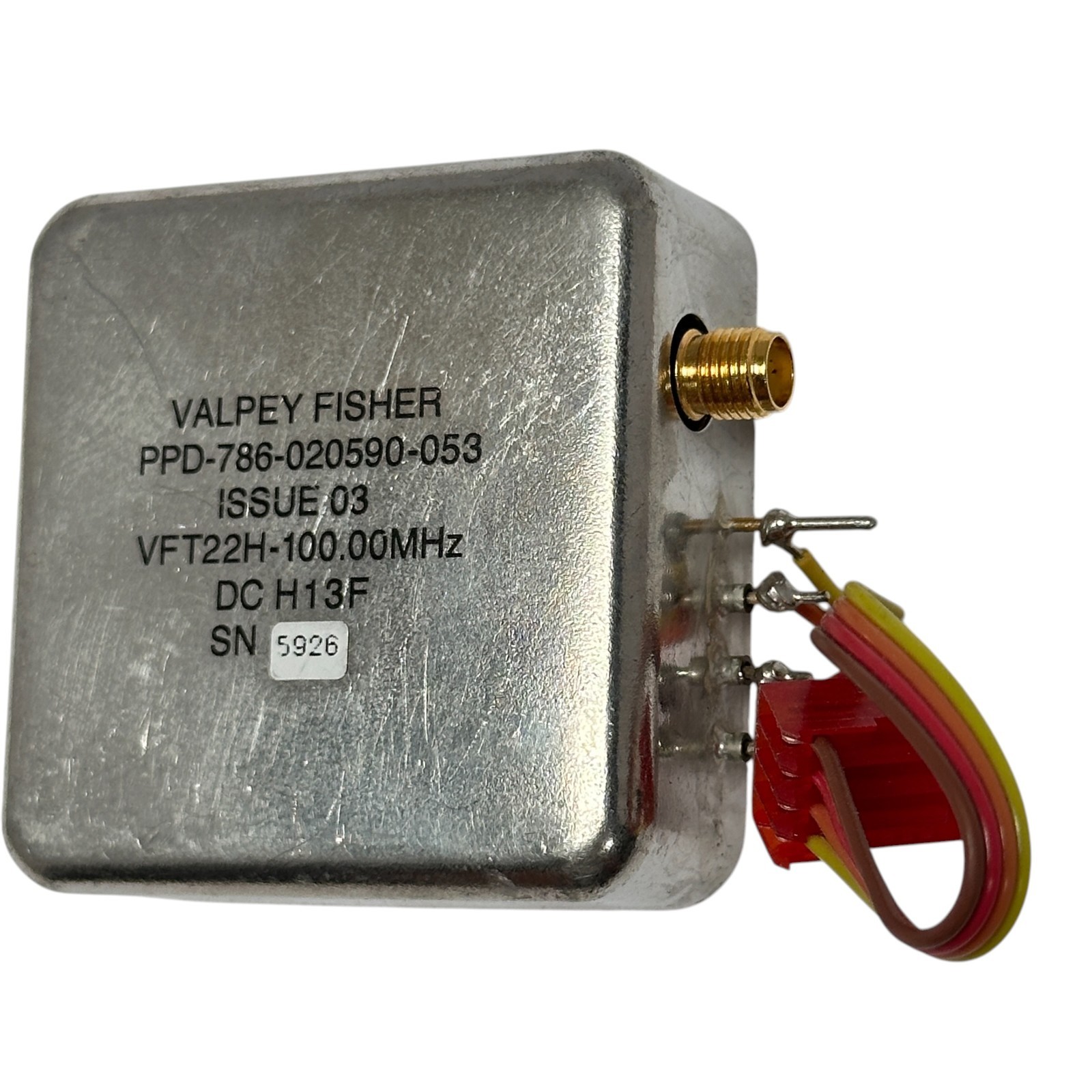 Valpey Fisher VFT22H-100.00MHz OCXO Oven Controlled Crystal Oscillator 100MHz