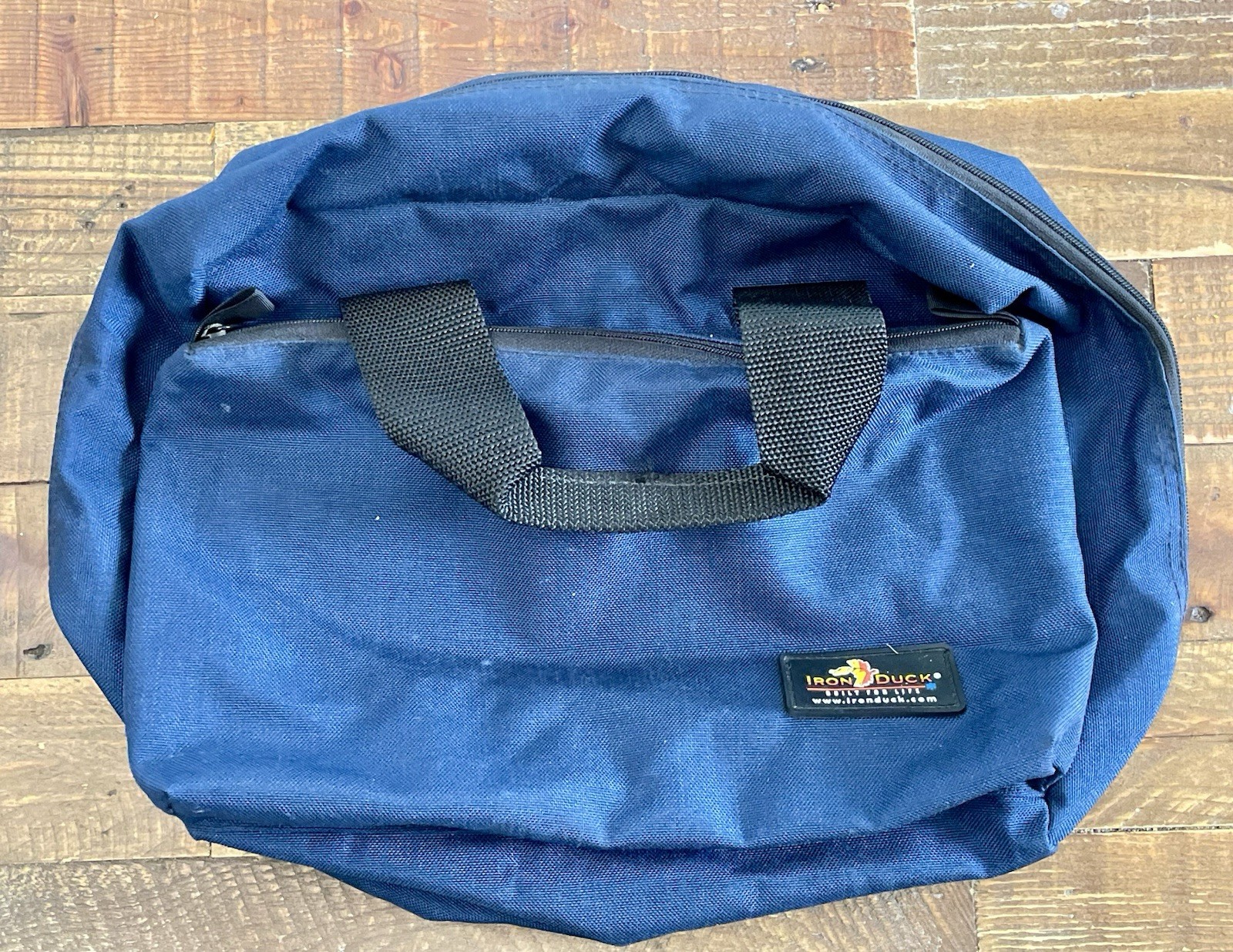 Iron Duck Built For Life EMS Trauma Bag 16” X 12” X 7” Blue Excellent Condition