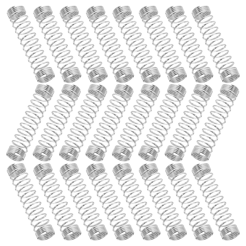 50 Pcs Small Stainless Steel Compression Springs For Ballpoint Pen Spring Kit