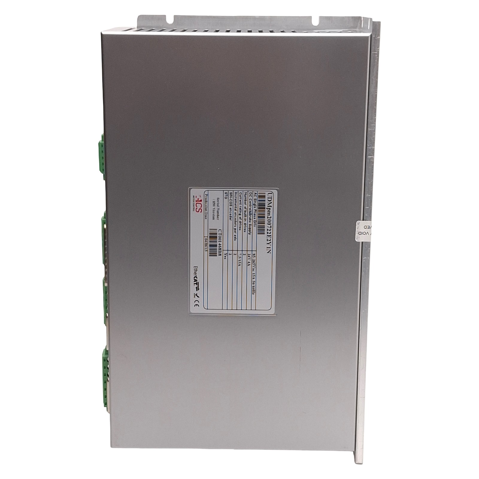 ACS UDMpm200722E2Y1N Universal Drive Module, 1 or 2 Axis, 1.6kW, 85-265VAC 15A