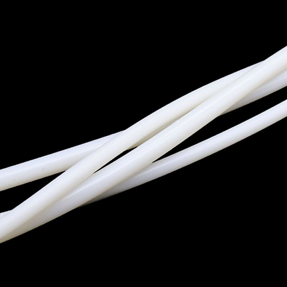 Solid Silicone Cord Bar Strip Dia 1mm-25mm White Rubber Seal Insulation Door