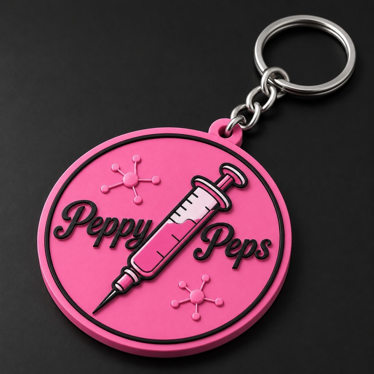 Custom NFC Keychain Personalized Business Social Media Smart Key Tag