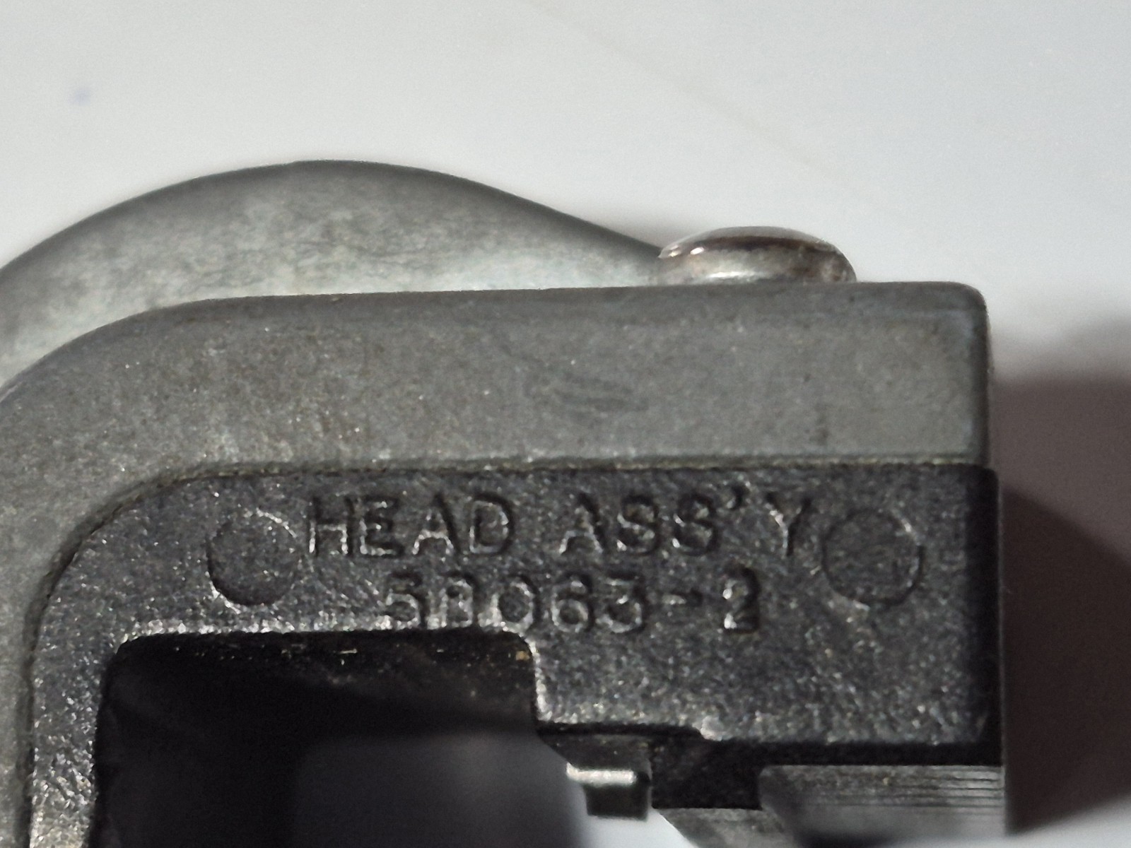 AMP TYCO 58063-2 HAND CRIMP TOOL HEAD For D-Sub IDC Connectors, 20-30 AWG